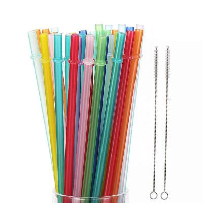 China Eco-friendly Colorful Plastic Reusable Straight Pipe 9.45