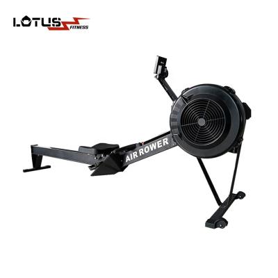 China Good Price Commercial Foldable Private Label Fitness Fitness Gym Use Foldable Rowing Machine Gym Cardio Machine With Monitor for sale