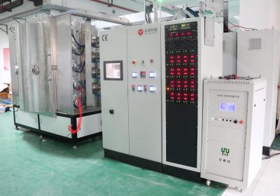 China ZrN Lichte Gouden deklaag op tapkranen, de Deklaagmachine die van Messingstapkranen PVD, het Ionenplateren Vacuümchrome van PVD Machine met een laag bedekken Te koop