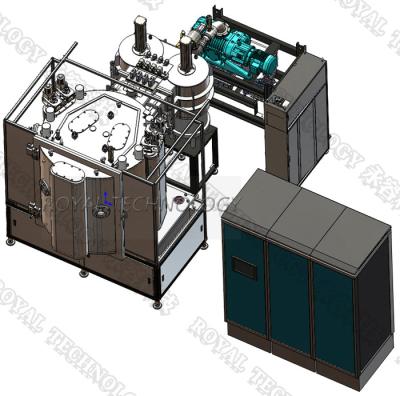 Chine Le CE a certifié le système d'évaporation d'arc de PVD, placage à l'or en alliage de zinc de produit, machine de revêtement de bidon de Zamak PVD à vendre