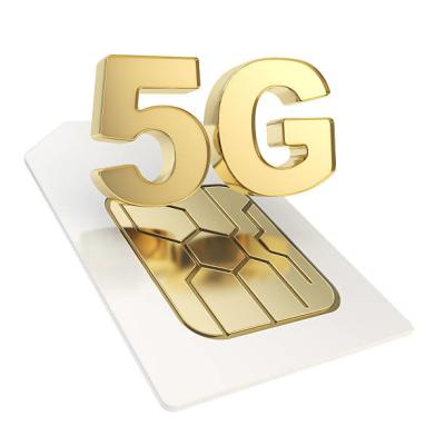 Chine Les cartes faites sur commande de carte/banque du service 5G SIM de revêtement de Pvd ébrèchent le placage à l'or de Pvd à vendre