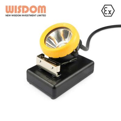 China Waterproof PC WISDOM IP68 Cap Lamp KL8M Underground Mining Protection Device for sale