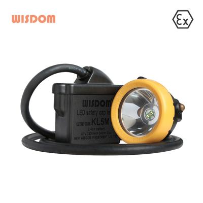 China Industrial WISDOM Super Long Working Time 24H Cap Lamp Mining Lighting for sale