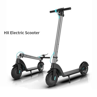 China Wholesale unisex digital display lithium battery electric scooter X7 dismountable silver adult foldable electric scooter for adults for sale