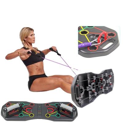 China 2021New Design Yoga Gym.Running.Sport Gym Equipment Pump Board Chest Muscle Training Bracket 12 in 1 Multifunctional Lift Up Board System for sale