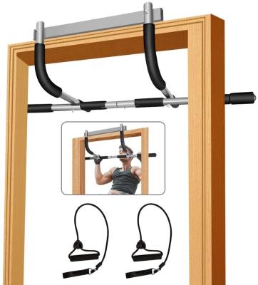 China Chin Up Bar Iron Home Pull Up Bar Upper Body Workout Fitness Gym Exerciser Home Door Exercise Gym Chin Up Bar with Adjustable Width for sale