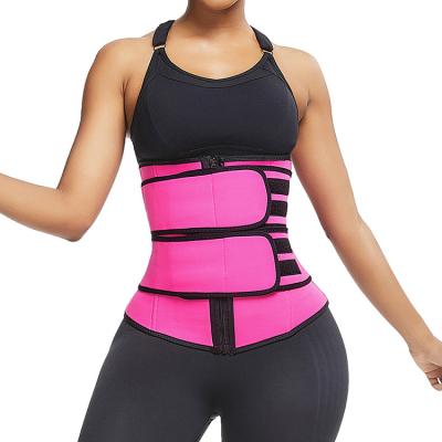 China Custom Logo Waist Trainer Neoprene Sport Back Compression Support Waist Trimmer Sauna Sweat Slimming Tummy Hot Sale Health Massage New for sale