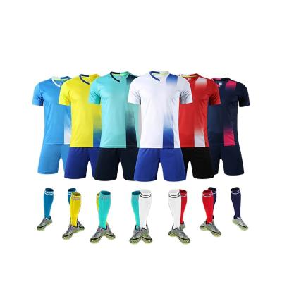 China Summer Uniform Custom Winter Wear Soccer Jersey Football Jersey Sets Football Jersey Sets Factory Logo Unisex OEM for sale