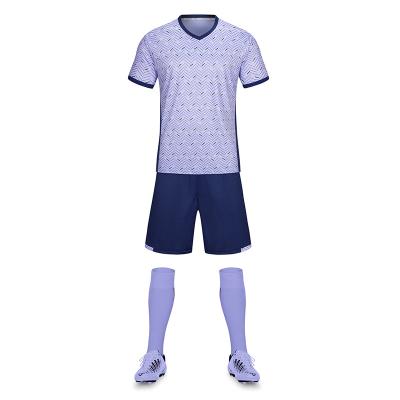 China Sets 2021 Sublimation Soccer Jersey Wholesale Custom Design Your Name And Number Adult Team Training Kid Soccer Wear Uniform for sale