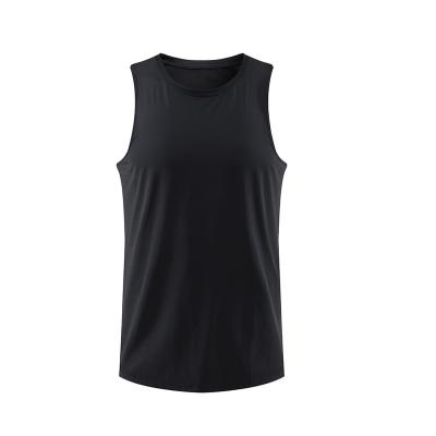 China Factory Wholesale Good Quality Men's Casual Vest T-shirt Gym Exercise Vest LOGO Custom Breathable Sport Summer Sleeveless for sale