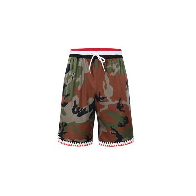 China Best Selling High Quality Fashion Breathable Casual Sublimation Design Camouflage Sport Casual Pants Men's Basketball Shorts Short Pants for sale