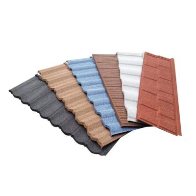 China Wholesale Price Light Stone China Metal Roof Tile Coated Roofing Sheets With Stone for sale