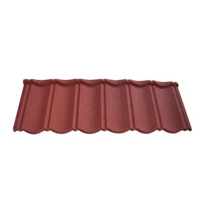 China Lightweight 50 Years Building Materials Warranty Bond Type Galvanlume Color Stone Metal Coated Roof Tile For Dominica Somalia for sale