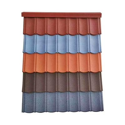 China Australia Lightweight Standard Bond Stone Coated Tiles Color Stone Coated Roofing Tiles for sale