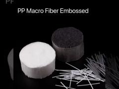 Excellent Strengthen Concrete Additive Polypropylene Macro Fiber Embossed For Roads And Bridges