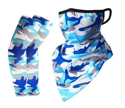 China Outdoor Activities Protective Summer Face Tarp Neck Cuff UV Scarf, Arm Cooling Sleeve for Men Women Outdoor Sports for sale