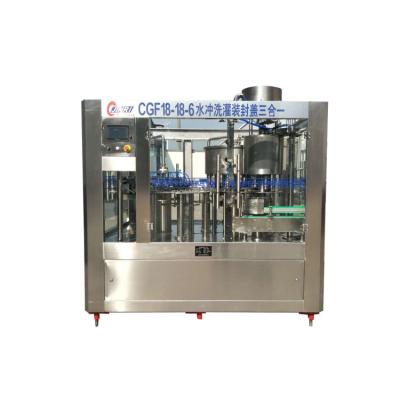 China Automatic Food PET Bottle Mineral Water Filling Machine for sale