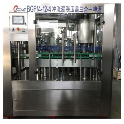 China Beverage Automatic High Quality Easy Operate 1000BPH Filling Machine Bottling Beer for sale