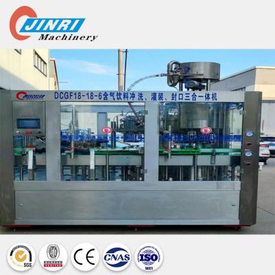 China Automatic Beverage Glass Bottle Carbonated Beverage, Soda, Bottling, Filling Machine / Filling Equipment Production Line Machine for sale