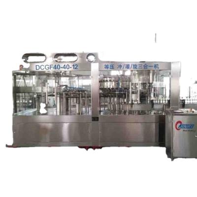 China Automatic Beverage PET Carbonated Bottling , Filling And / Filling Packing Machine Equipment Production Line Machine for sale