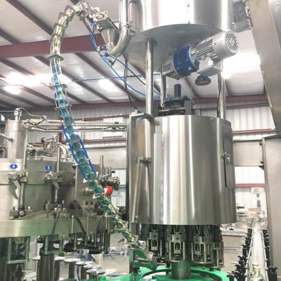 China Food Glass Bottle Complete Production Line For Carbonated Soft Drinks for sale