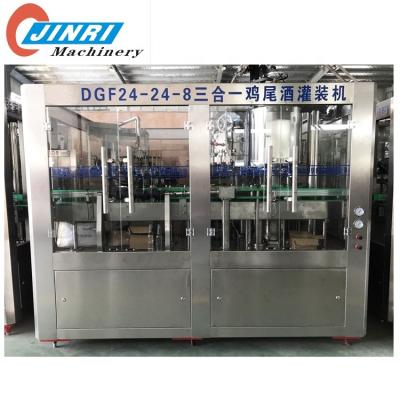 China Automatic Beverage Glass Bottle Carbonated Water Making Machine Filling Machine for sale