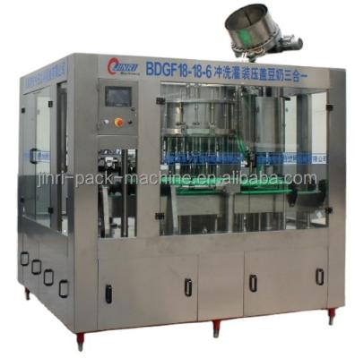 China Automatic Fresh Soy Milk Beverage Milk Whey Filling And Bottling Packing Machine Equipment / Production Line for sale