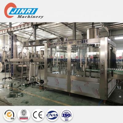 China 7000-8000BPH Food PET Bottle Fruit Juice Filling Machine for sale