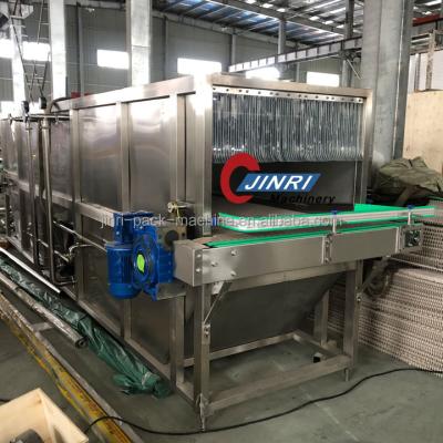 China Beverage pasteurizer pasteurization tunnel beer filling line for sale