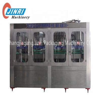 China 8000BPH Beverage Washing, Caping 3in1 Stainless Steel Filling And Twist Off Cap Beer Filling Machine for sale