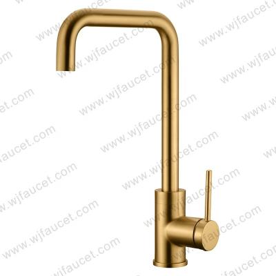 China Brass Metered Faucets Torneira Dourada Torneiras De Cozinha Kitchen Faucet Kitchen Faucets Taps Down Faucet Tap Brass Copper Black For Kitchen for sale