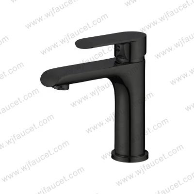 China Metered Faucets Black Gold Gun Gray Widely Used Bathroom Hot And Cold Water Modern Bathroom Basin Faucet for sale