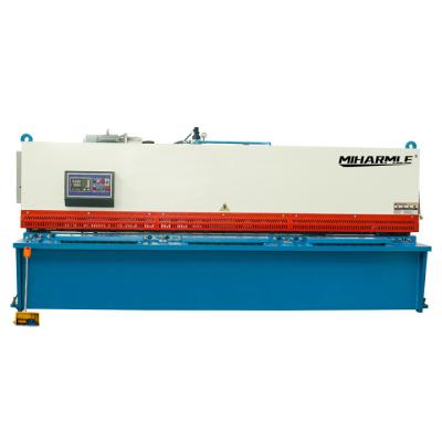 China Metal Sheet cutting Miharmle QC11K pendulum MD11 controller system shearing machine for cutting sheet metal for sale