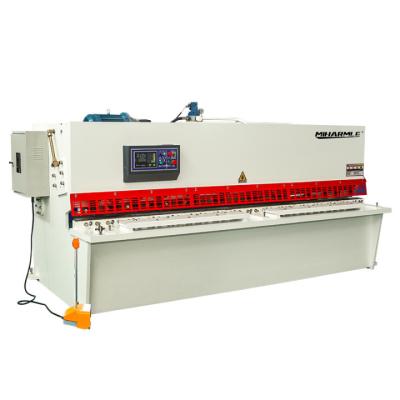 China Metal Sheet cutting QC11K 6x2500 high cutting accuracy sheet metal shearing machine steel plate hydraulic shearing machine for sale