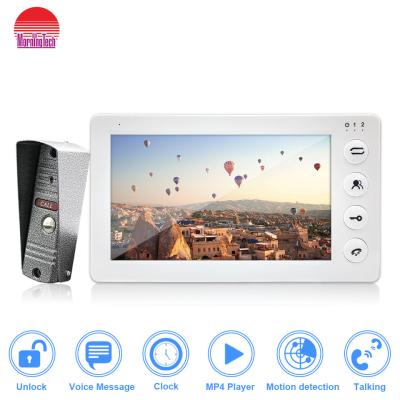 China Best Economic video door phone white doorbell camera video intercom with multi functions for sale