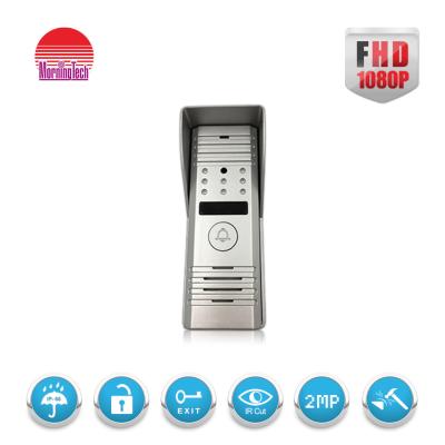 China Morningtech wire Video door phone smart metal case door bell with waterproof IP65 for sale