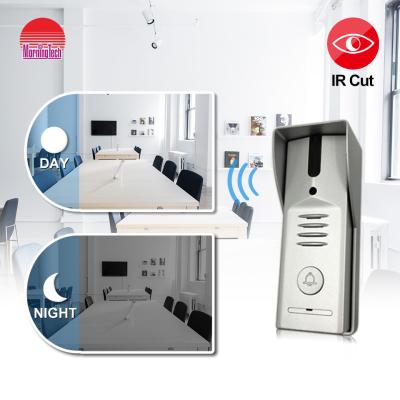 China Morningtech 1080Pcamera doorbell phone intercom system pinhole lens metal case for sale