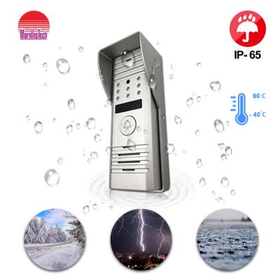 China Villa/office/building/apartment security camera doorbell 2MP waterproof door bell outdoor camera intercom system for sale