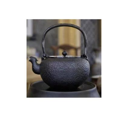 China 999 Tea Set Sustainable High Quality Standard Household Silver Collection Open Japanese Style Boiling Water Pot for sale