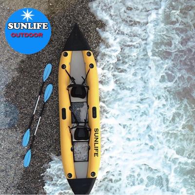 China Warter Sports Factory Wholesale 2020 Inflatable Fishing Kayak 1 Person And Inflatable Fishing Kayak for sale