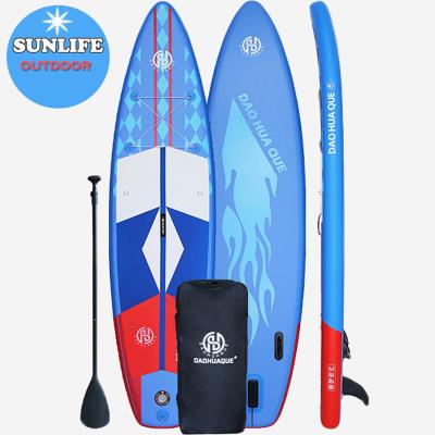 China 2021 SUNLIFE Unisex Double Deck Stand Up Inflatable SUP Paddle Board for sale