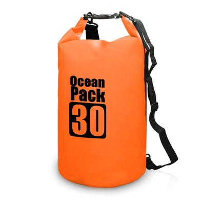 China Lightweight Outdoor Waterproof Dry Bag 10L/15L/20L/30L Ocean Pack For Kayak Rafting Boating River Trekking Pool Kayaking for sale