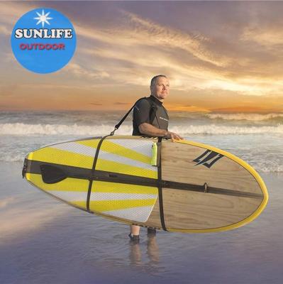 China Convenient and Convenient Panel Strap Portable Surfboard SUP Paddle Strap Adjustable Sling Carrier Strap for sale