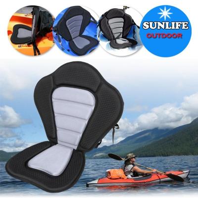 China Uncracked Sewing+Adjustable Straps Canoe Kayak Seat Luxury Boat Seat For Sale for sale