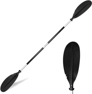 China Sunlife lightweight and durable 4 piece quick release fully adjustable aluminum kayak paddle available black, white, yellow, orange, blue, green for sale