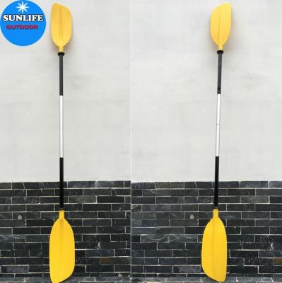 China Sunlife lightweight and durable all kinds of kayak canoe paddle boat paddle oar with seven colors for choice for sale