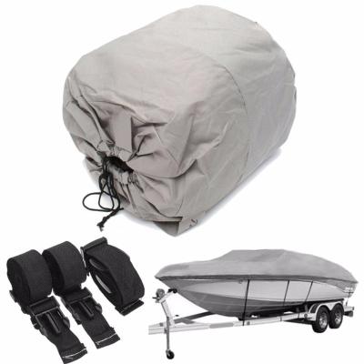 China Universal Fit Boat Cover 600D Boat Cover Marine, Heavy Duty 600D Polyester Oxford Bass Runabout Boat Cover Professional, Durable and TearProof for sale