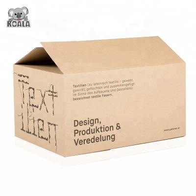 China Recyclable Manufacturing Custom Large Master Cardboard Recycled Corrugated Box for sale