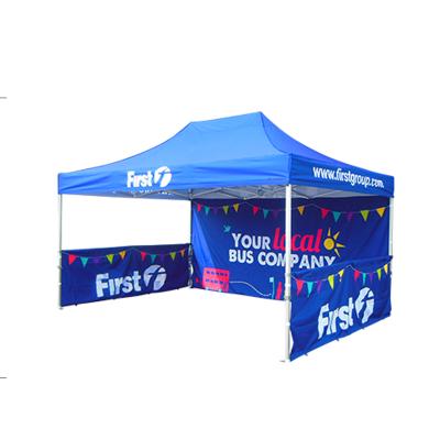 China Waterproof printed aluminum marquee 10x10ft outdoor display trade show tent for promotion for sale