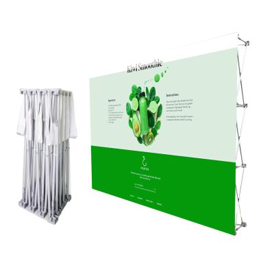 China interior & 3x4 Outdoor Custom Backdrop Straight Advertising Pop Up Display Banner System for sale